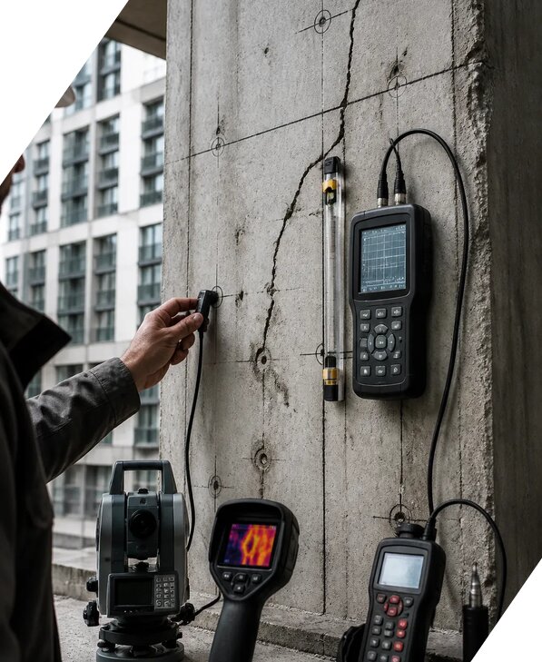 Инструментальное обследование зданий в Полысаеве от 15425 р. | ЭкспертизаРоссия